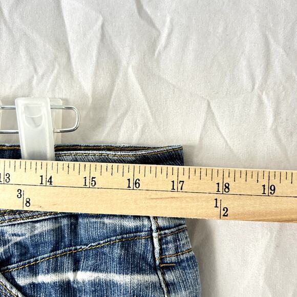 Wall Flower Y2k Low Rise Micro Mini Shorts 11 Pop Culture Grunge Trashy Mcbling - Picture 5 of 7